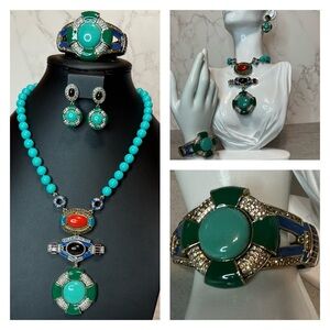 Heidi Daus "Cool Classic" Necklace Set